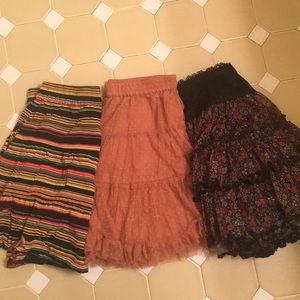 3 Flare Skirt bundle